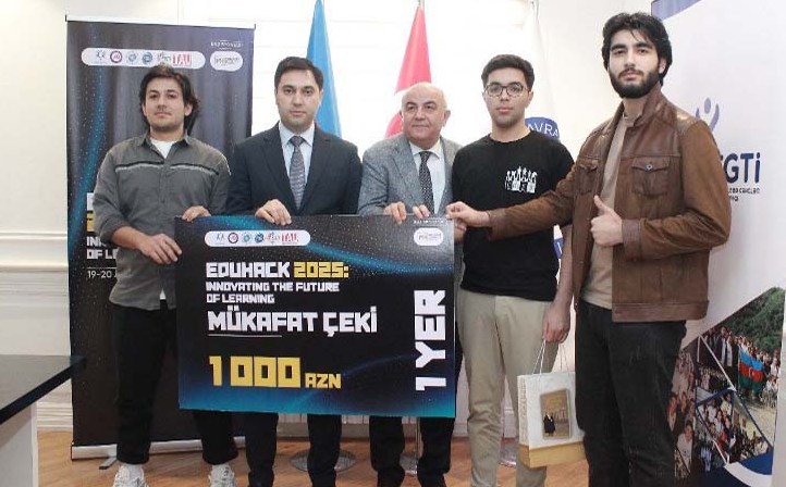 UNEC tələbələri EduHack 2025-in qalib olub